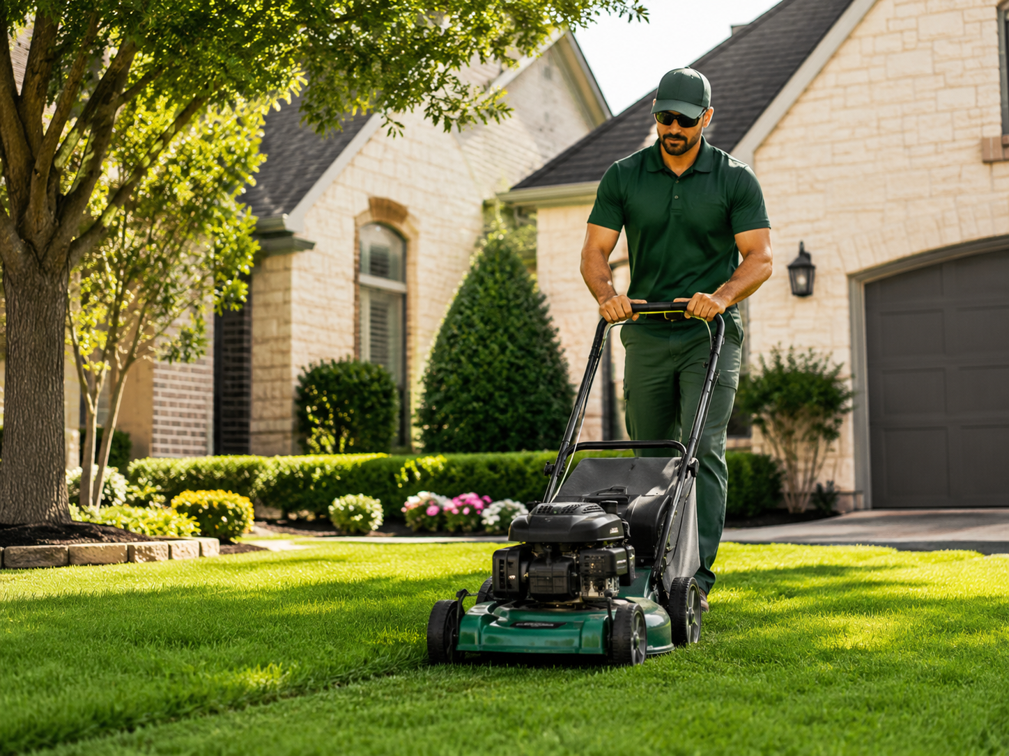Weekly & biweekly lawn mowing from Green Team Lawn Care